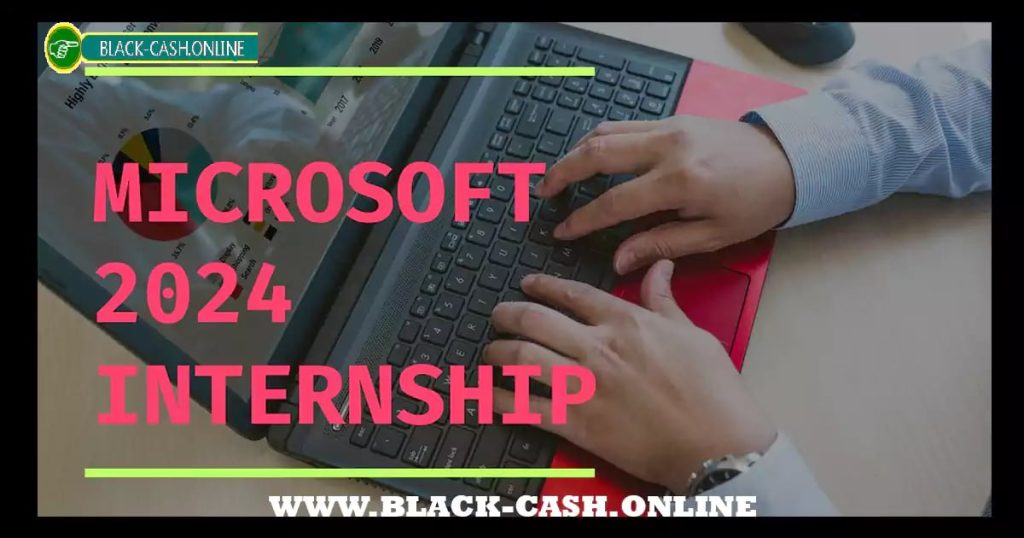 microsoft 2024 internship application